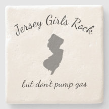 Jersey Girls Dessous de verre de pierre