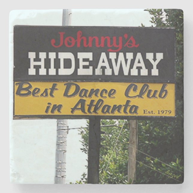 Dessous-de-verre En Pierre Johnny's Hideaway, Atlanta, Johnny's Hideaway (Devant)