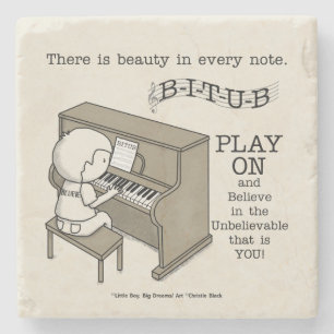 Dessous-de-verre En Pierre Jouer sur