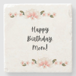 Dessous-de-verre En Pierre Joyeux anniversaire, maman