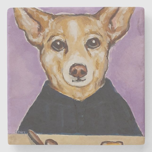 Dessous-de-verre En Pierre Juge Dessous de verre (Devant)