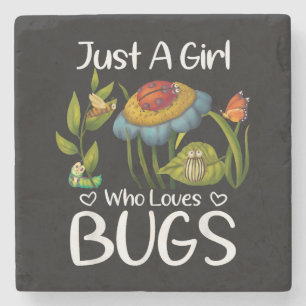 Dessous-de-verre En Pierre Juste une fille qui aime les insectes