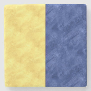 Dessous-de-verre En Pierre K Kilo Watercolor Nautical Signal Maritime Flag