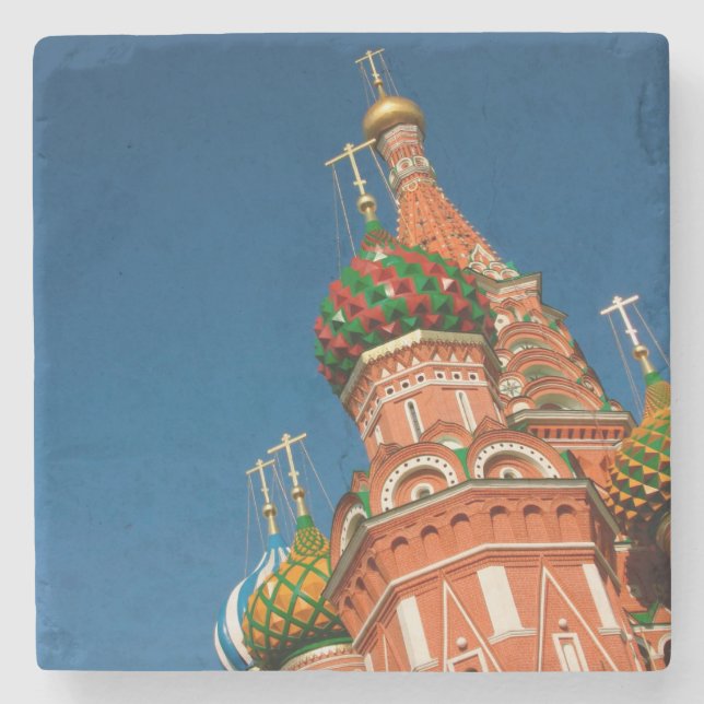 Dessous-de-verre En Pierre Kremlin, Vasiliy Blessed | Moscou, Russie (Devant)