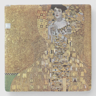 Dessous-de-verre En Pierre La Dame en or de Gustav Klimt, Adele Bloch-Bauer
