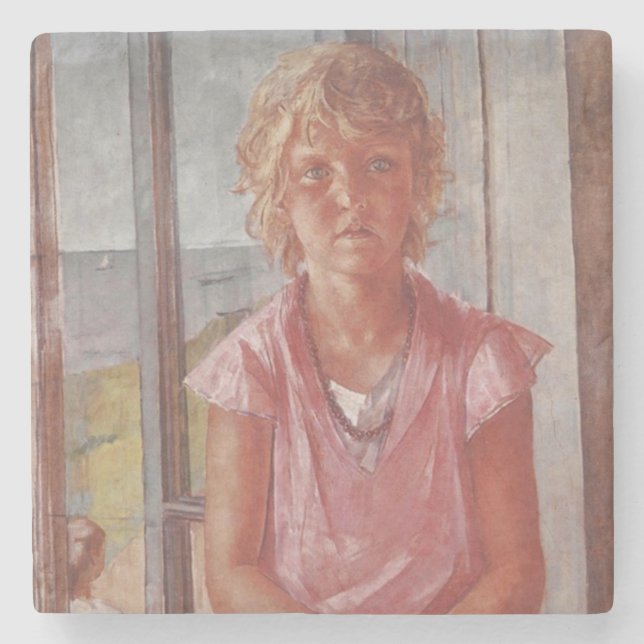 Dessous-de-verre En Pierre La fille du pêcheur (Devant)