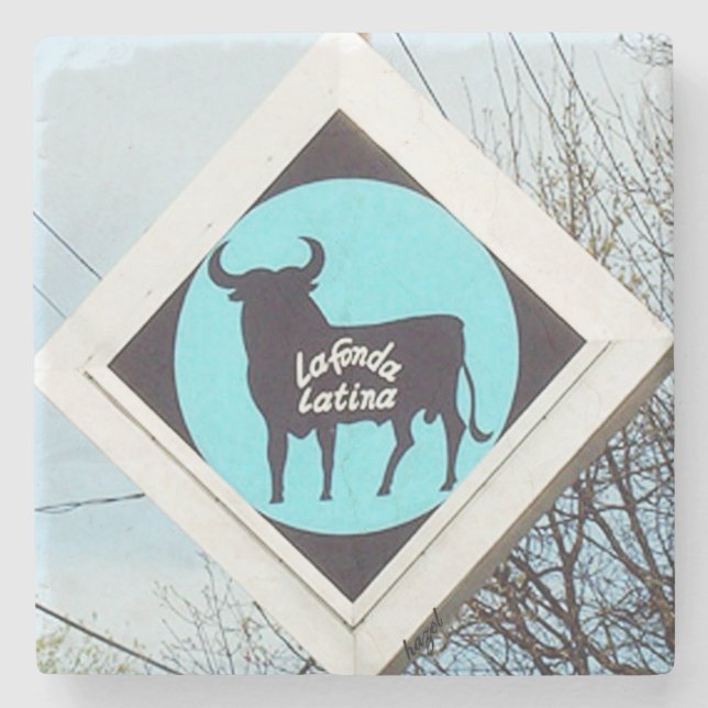 Dessous-de-verre En Pierre La Fonda, La Fonda Atlanta, La Fonda (Devant)