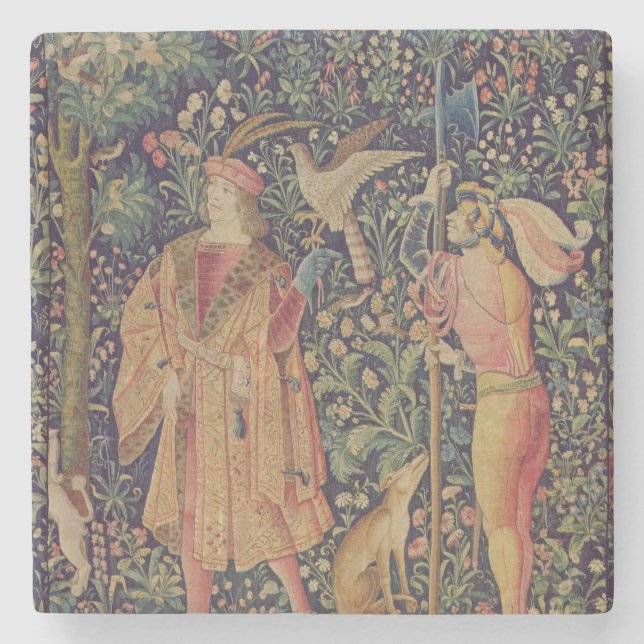 Dessous-de-verre En Pierre La La luttent Seigneuriale - partant pour la (Devant)