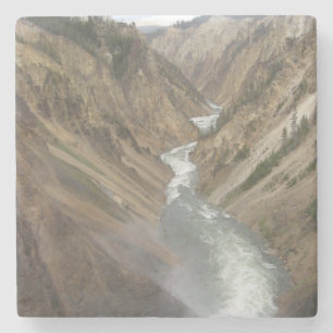 Dessous-de-verre En Pierre La rivière Yellowstone