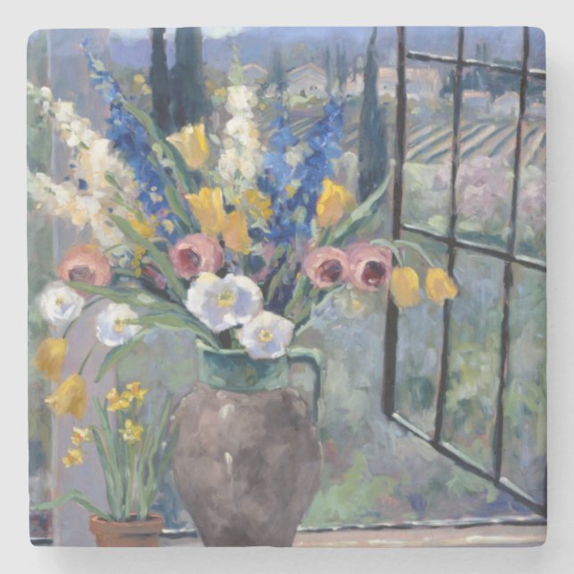 Dessous-de-verre En Pierre La Toscane Hillside II (Devant)