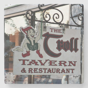 Dessous-de-verre En Pierre La Troll Tavern, Helen Georgia,