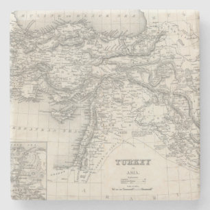 Dessous-de-verre En Pierre La Turquie en Asie 4