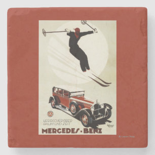 Dessous-de-verre En Pierre L'Allemagne - sauter de skieur
