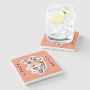 Dessous-de-verre En Pierre Lapin