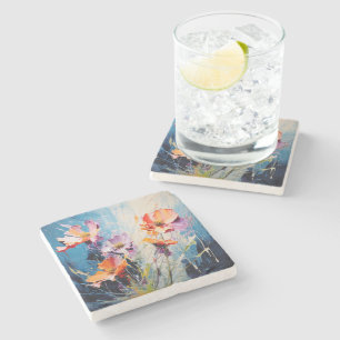 Dessous-de-verre En Pierre L'art floral