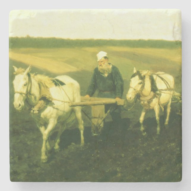 Dessous-de-verre En Pierre L'auteur Lev Nikolaevich Tolstoy (Devant)