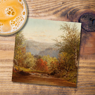 Dessous-de-verre En Pierre L'automne dans les Catskill - Charles W. Knapp