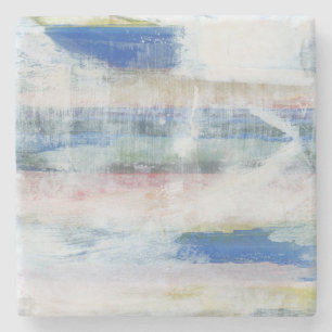 Dessous-de-verre En Pierre Lavage blanc II