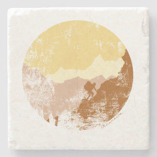 Dessous-de-verre En Pierre L'aventure dans les dessous de verre de montée