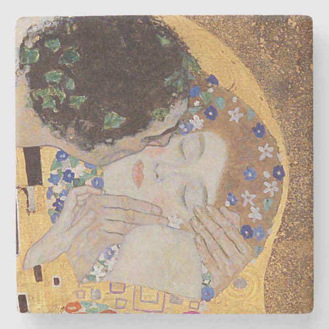 Dessous-de-verre En Pierre Le baiser, 1907-08 (Devant)