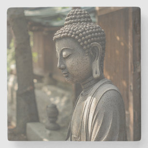 Dessous-de-verre En Pierre Le Bouddha silencieux