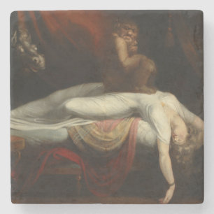 Dessous-de-verre En Pierre Le cauchemar (par Henry Fuseli)