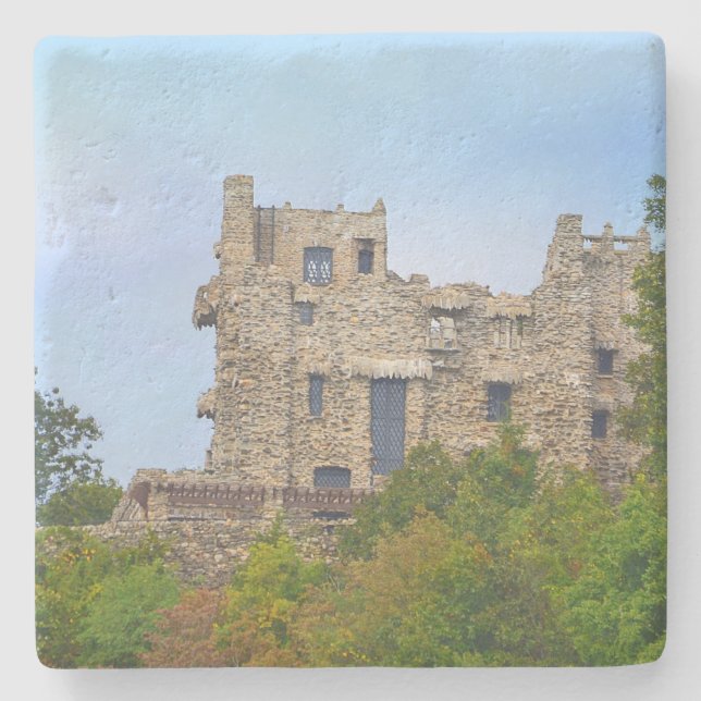 Dessous-de-verre En Pierre Le château de Gillette (Devant)