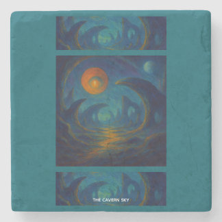 Dessous-de-verre En Pierre Le Ciel de la Caverne