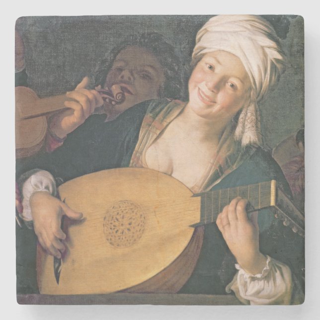 Dessous-de-verre En Pierre Le concert 2 (Devant)