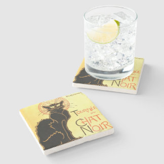 Dessous-de-verre En Pierre Le conversation noir, Panneau d'origine