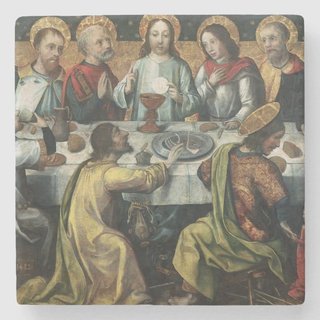 Dessous-de-verre En Pierre Le dernier dîner, 1482 (Devant)