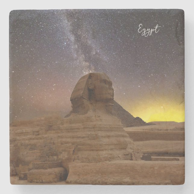 Dessous-de-verre En Pierre Le Grand Sphinx De Gizeh (Devant)