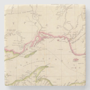 Dessous-de-verre En Pierre Le lac Supérieur