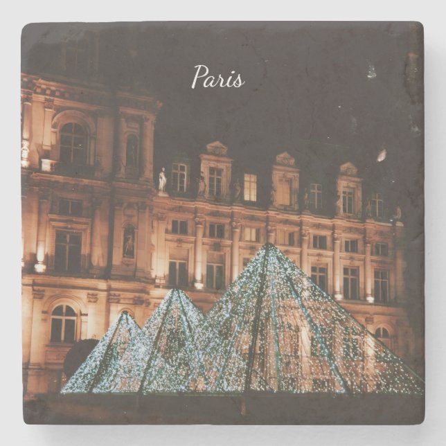 Dessous-de-verre En Pierre Le Louvre, Paris, France (Devant)