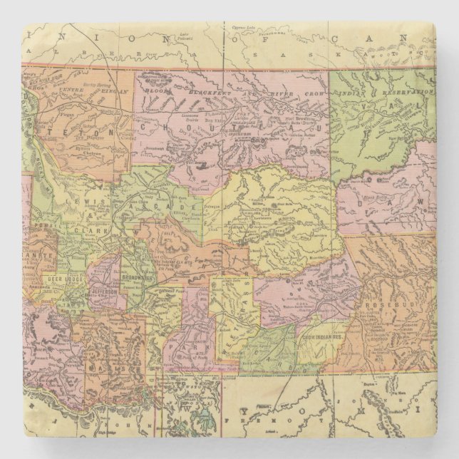 Dessous-de-verre En Pierre Le Montana (Devant)