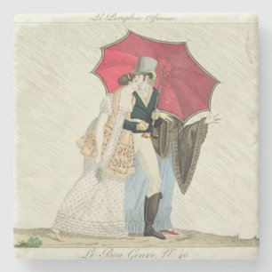 Dessous-de-verre En Pierre Le parapluie obligeant, plaquent 40 de 'Le Bon