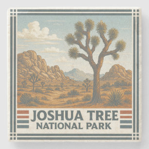 Dessous-de-verre En Pierre Le Parc national de Joshua Tree