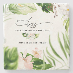 Dessous-de-verre En Pierre Le Patron Que Tout Le Monde Souhaite Qu'Ils Aient 