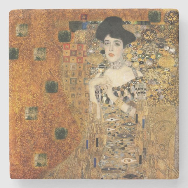 Dessous-de-verre En Pierre Le portrait d'Adele Bloch-Bauer par Klimt (Devant)