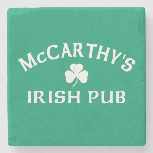 Dessous-de-verre En Pierre Le pub irlandais de McCarthy  (Devant)