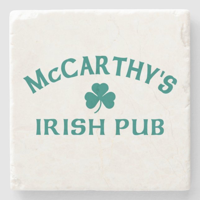 Dessous-de-verre En Pierre Le pub irlandais de McCarthy  (Devant)