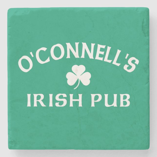 Dessous-de-verre En Pierre Le pub irlandais d'O'Connell (Devant)