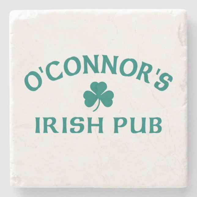 Dessous-de-verre En Pierre Le pub irlandais d'O'Connor (Devant)