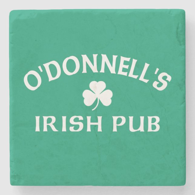 Dessous-de-verre En Pierre Le pub irlandais d'O'Donnell (Devant)