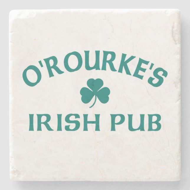 Dessous-de-verre En Pierre Le pub irlandais d'O'Rourke  (Devant)