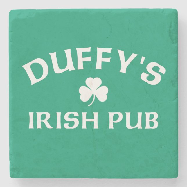 Dessous-de-verre En Pierre Le Pub Irlandais Duffy (Devant)