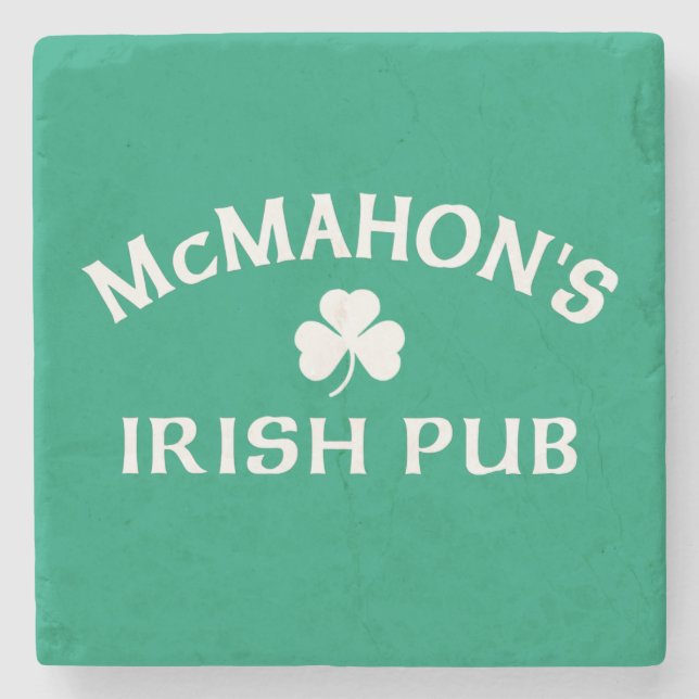 Dessous-de-verre En Pierre Le pub irlandais McMahon  (Devant)