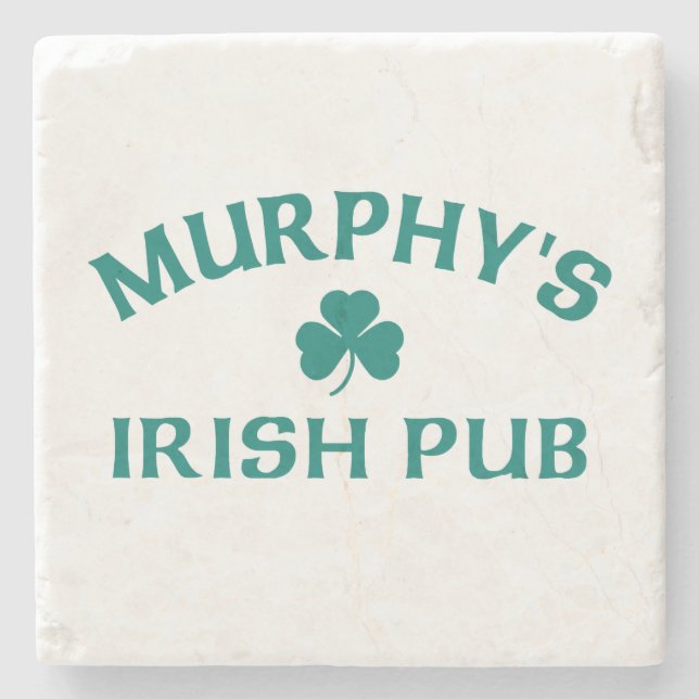 Dessous-de-verre En Pierre Le Pub Irlandais Murphy (Devant)