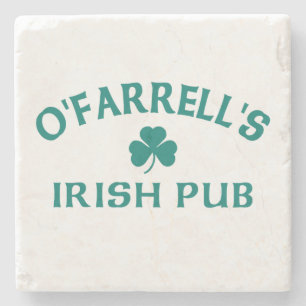 Dessous-de-verre En Pierre Le pub irlandais O'Farrell