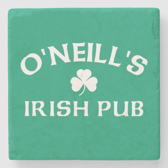 Dessous-de-verre En Pierre Le pub irlandais O'Neill's  (Devant)